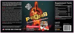 Label for F-Bomb Cat Scratch Fever