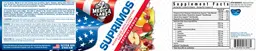 Label for Suprimos Patriot Punch