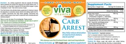 Label for Carb Arrest