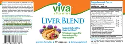 Label for Liver Blend