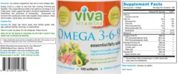 Label for Omega 3-6-9