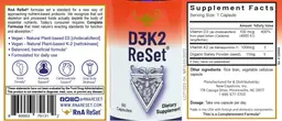 Label for D3K2 ReSet