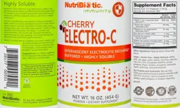 Label for Electro-C Cherry