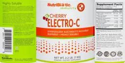 Label for Electro-C Cherry