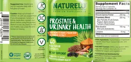Label for Prostate & Urinary Health