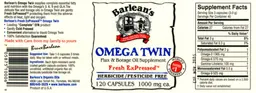 Label for Omega Twin