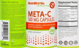 Label for Meta-C 500 mg Capsules