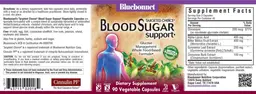 Label for Blood Sugar Support