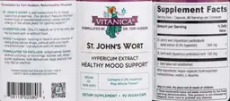 Label for St. John's Wort