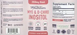 Label for Myo & D-Chiro Inositol 2050 mg