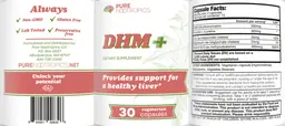 Label for DHM +