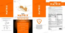Label for Matrix Peanut Butter Cookie