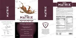 Label for Matrix Tiramisu Macchiato