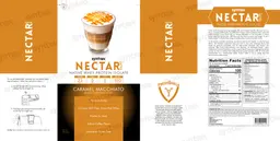 Label for Nectar Lattes Caramel Macchiato