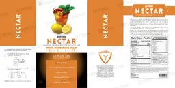 Label for Nectar Lemon Tea