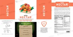 Label for Nectar Naturals Natural Peach