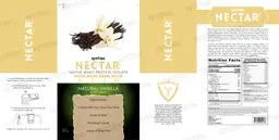 Label for Nectar Naturals Natural Vanilla