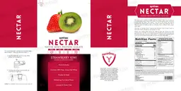 Label for Nectar Strawberry Kiwi