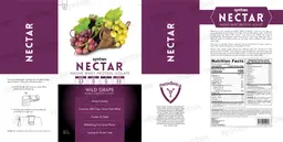 Label for Nectar Wild Grape