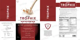 Label for Trophix Buttery Cinnamon Cookie