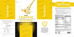 Label for Trophix Banana Pudding