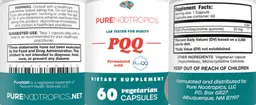 Label for PQQ