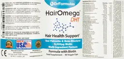 Label for HairOmega DHT