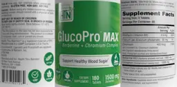 Label for GlucoPro Max