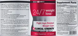 Label for 24/7 Weight Loss