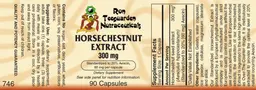 Label for Horsechestnut Extract 300 mg