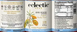 Label for Eye Food