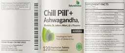 Label for Chill Pill + Ashwagandha