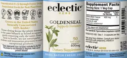 Label for Goldenseal 400 mg