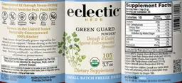 Label for Green Guard