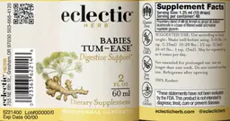 Label for Babies Tum-Ease