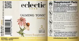 Label for Calming Tonic
