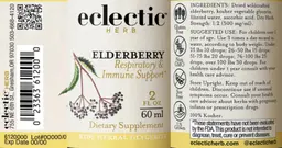 Label for Elderberry