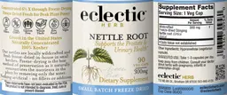 Label for Nettle Root 300 mg