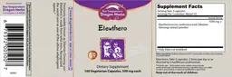 Label for Eleuthero