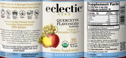 Label for Quercetin Flavonoid