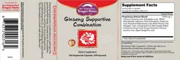 Label for Ginseng Supportive Combination