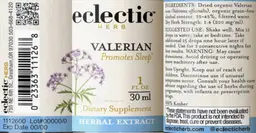 Label for Valerian
