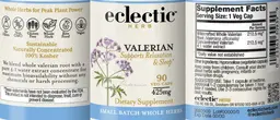 Label for Valerian 425 mg