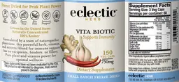 Label for Vita Biotic