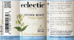 Label for Stone Root