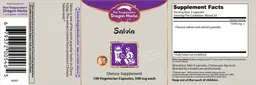 Label for Salvia 500 mg