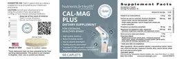 Label for Cal-Mag Plus
