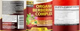 Label for Organic Berberine Complex