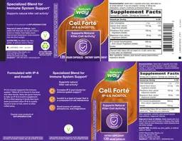 Label for Cell Forte IP-6 & Inositol