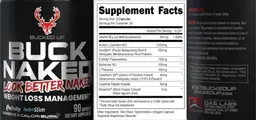 Label for Buck Naked